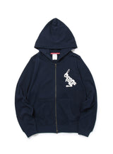 CUNE ZIP PARKA ロゴウサギ