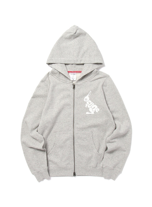 CUNE ZIP PARKA ロゴウサギ