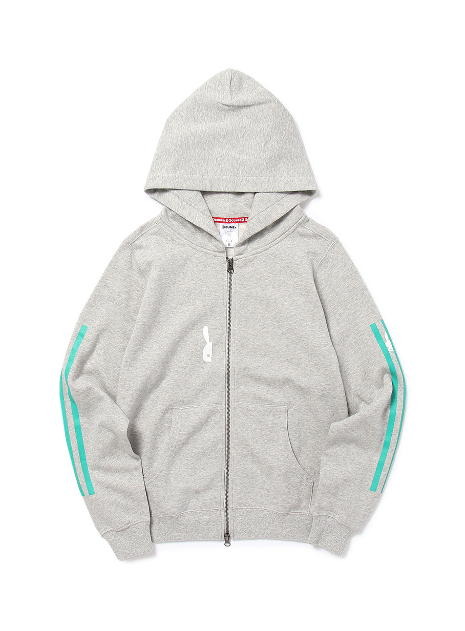 CUNE ZIP PARKA ストライプ