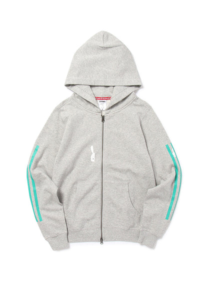 CUNE ZIP PARKA ストライプ