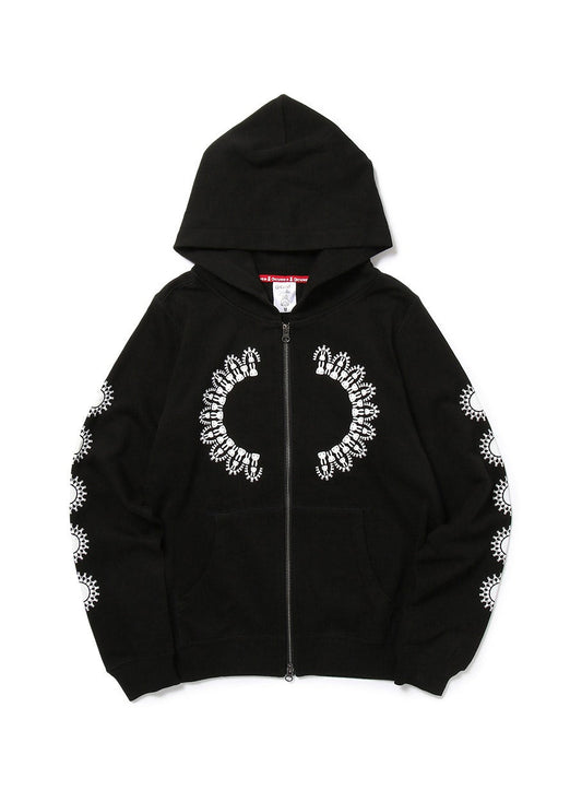 CUNE ZIP PARKA 模様