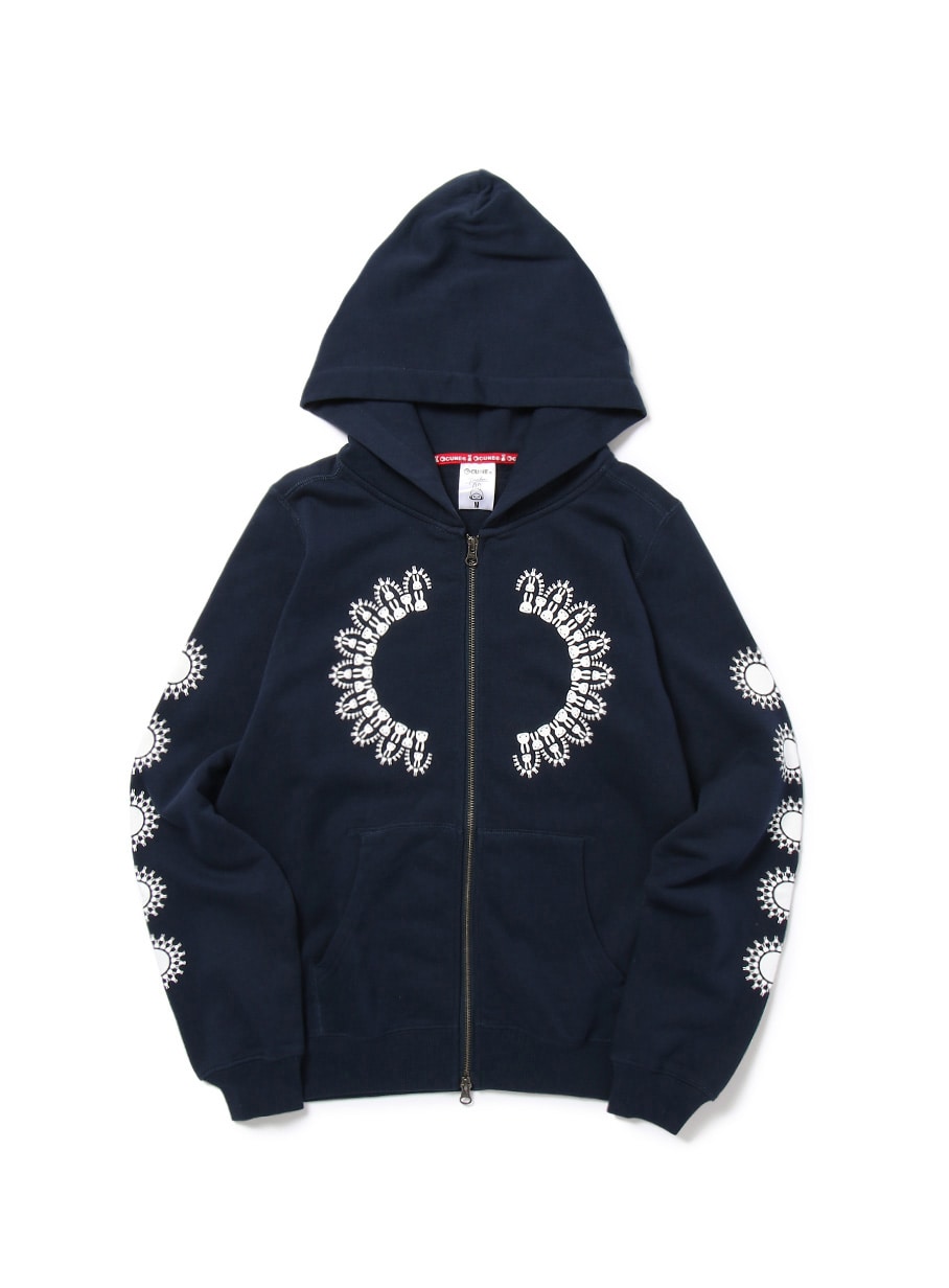 CUNE ZIP PARKA 模様