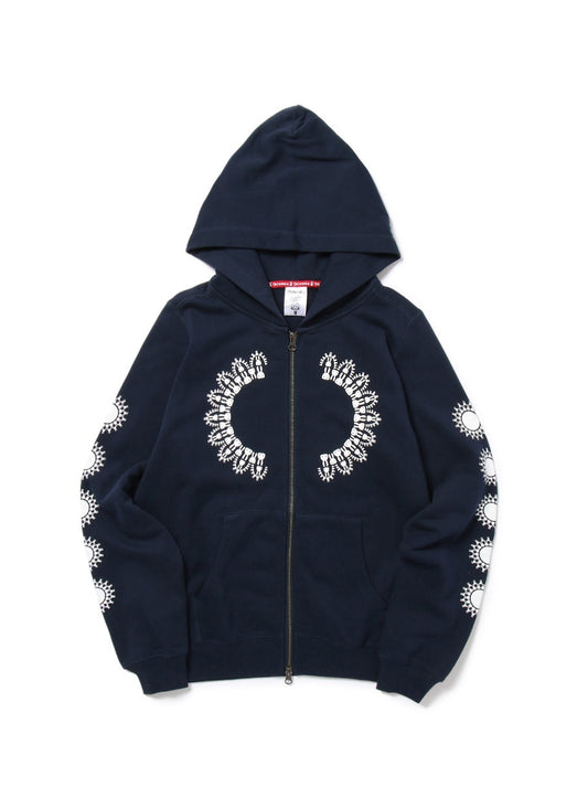 CUNE ZIP PARKA 模様