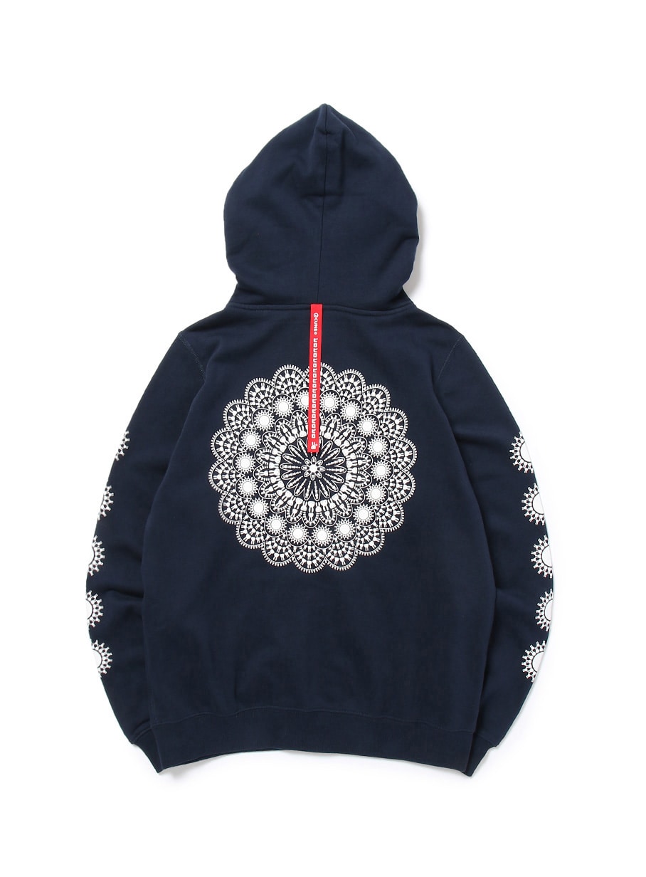 CUNE ZIP PARKA 模様