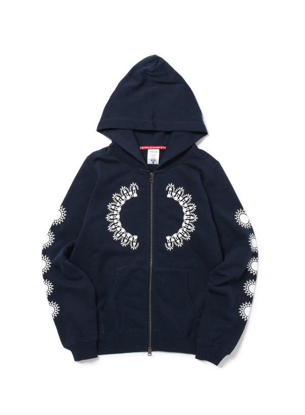 CUNE ZIP PARKA 模様