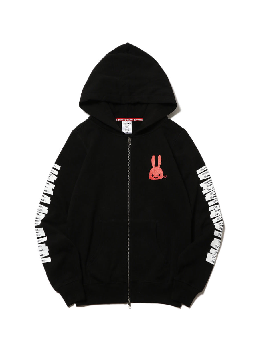 CUNE ZIP PARKA タグ