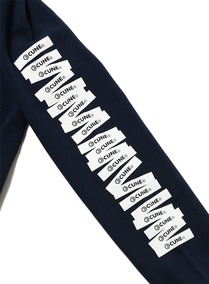 CUNE ZIP PARKA タグ