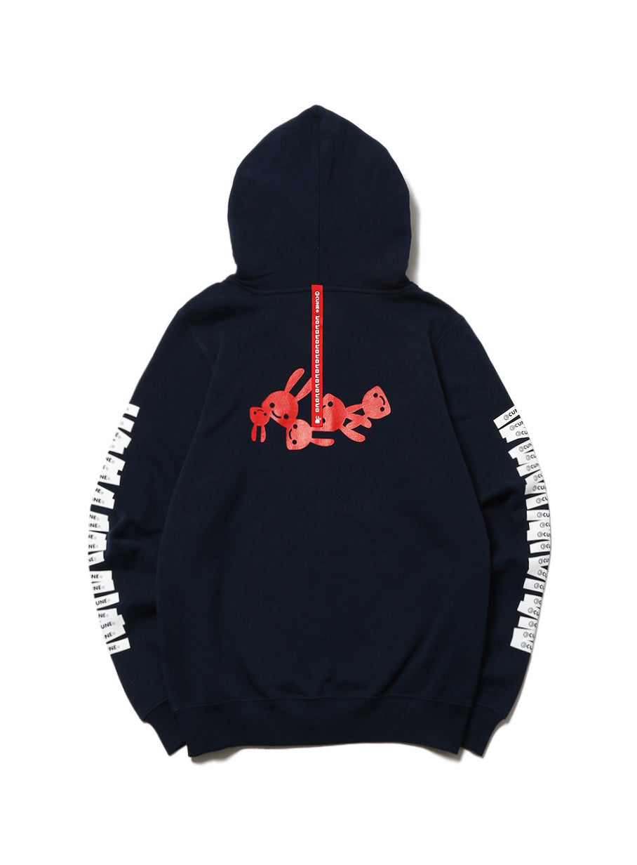 CUNE ZIP PARKA タグ