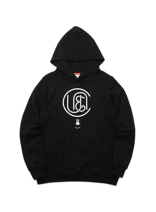 CUNE PULL PARKA ロゴ