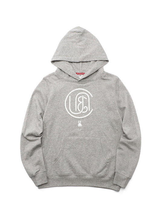 CUNE PULL PARKA ロゴ