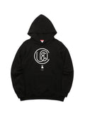 CUNE PULL PARKA ロゴ