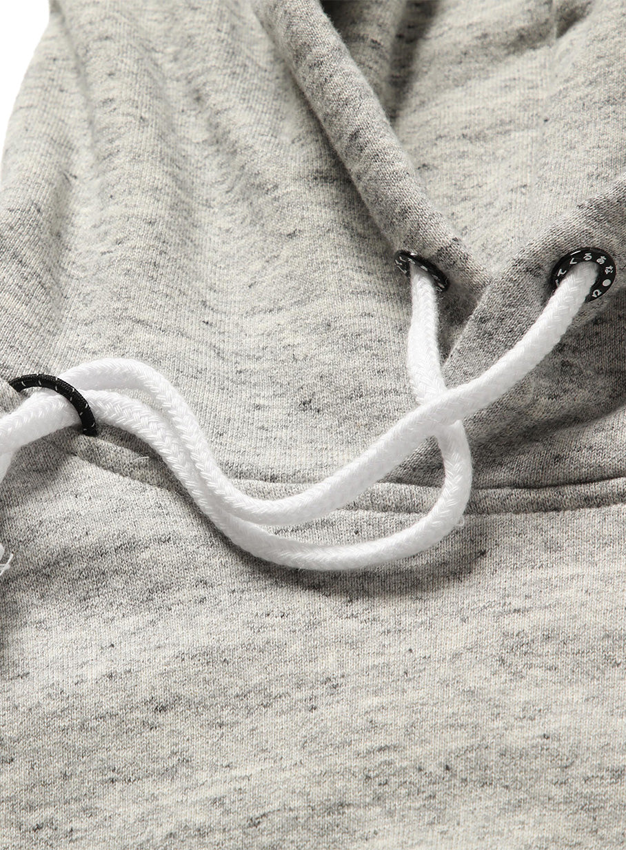 杢グレーのばらばらパーカー2