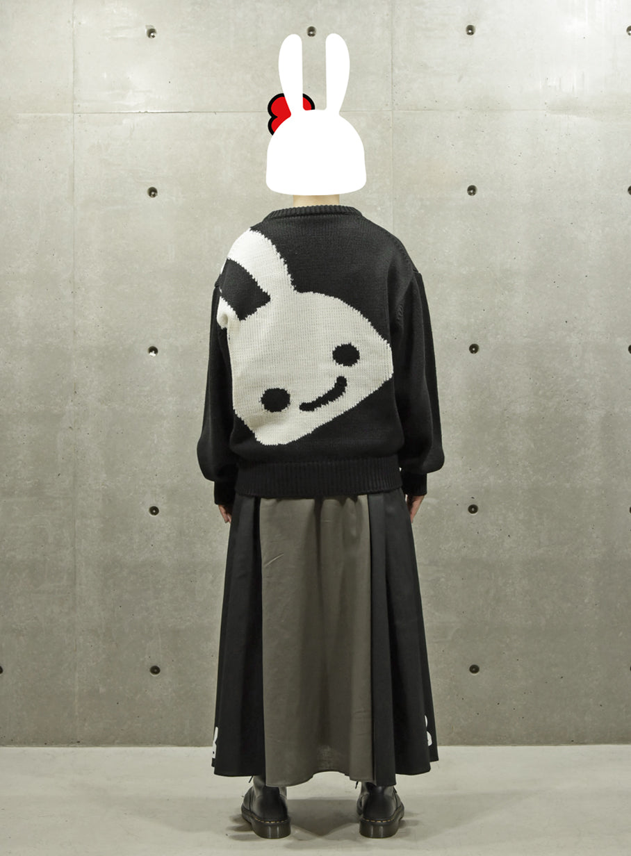 ビッグクルーネックセーター