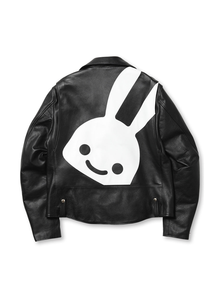 袖ハートカウレザーのライダースジャケット – CUNE