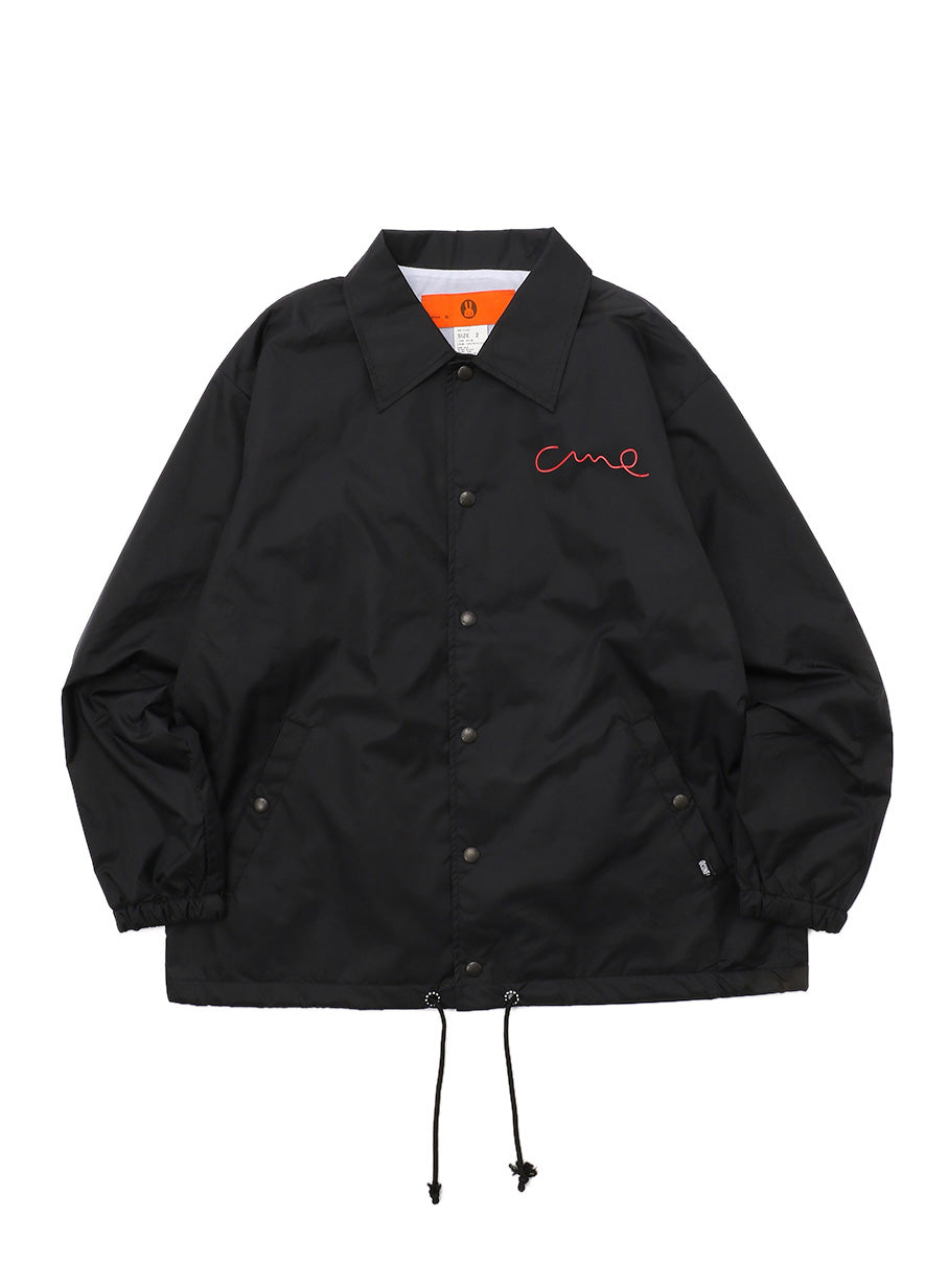 ナイロンコーチジャケット バイク