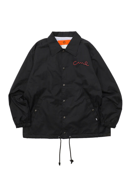 ナイロンコーチジャケット バイク