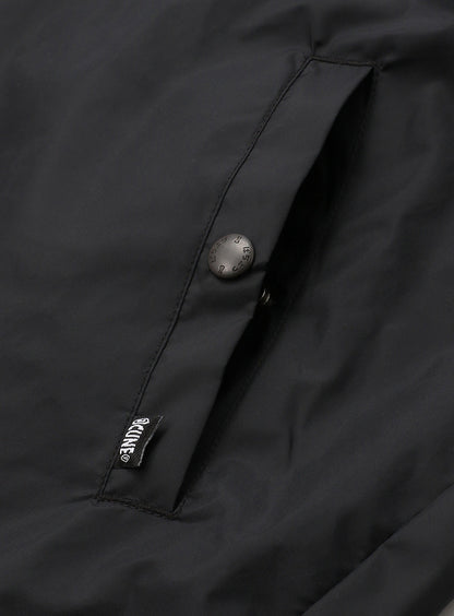 ナイロンコーチジャケット バイク