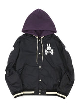 リバーシブルパーカーコーチジャケット