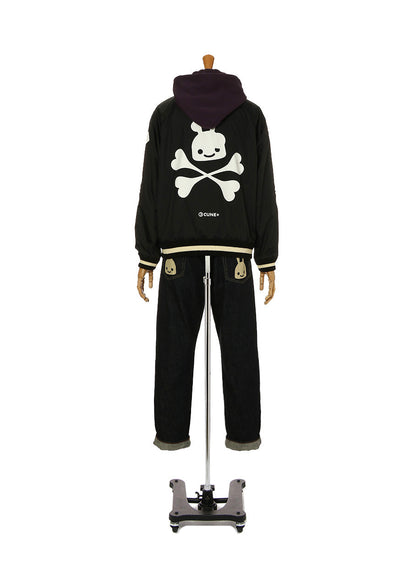 リバーシブルパーカーコーチジャケット