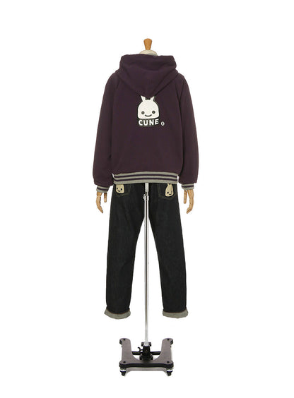 リバーシブルパーカーコーチジャケット