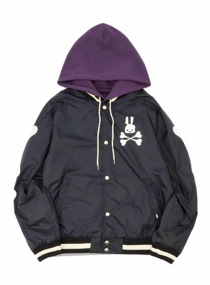 リバーシブルパーカーコーチジャケット