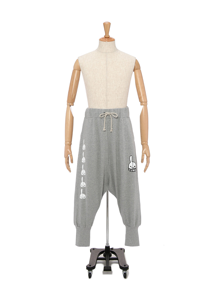 DDDC裏毛サルエルパンツ