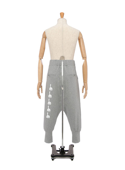 DDDC裏毛サルエルパンツ
