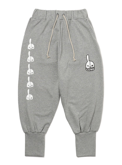 DDDC裏毛サルエルパンツ