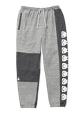杢グレーのばらばらパンツ2