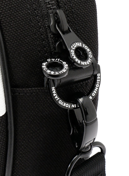 レザーハンドルラウンド3WAYバッグ S