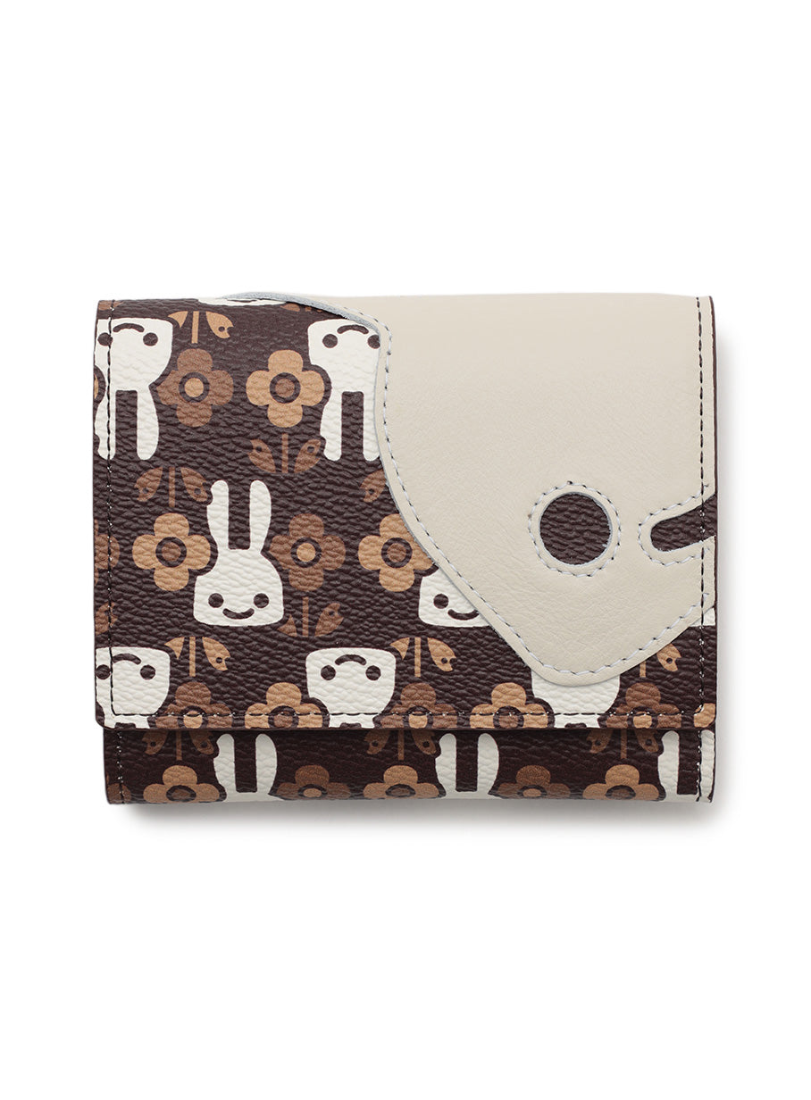 花グラムV三つ折りウォレット