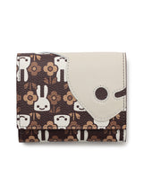 花グラムV三つ折りウォレット