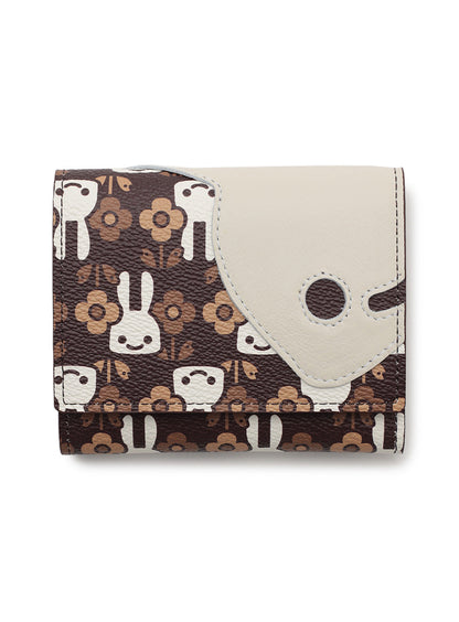 花グラムV三つ折りウォレット