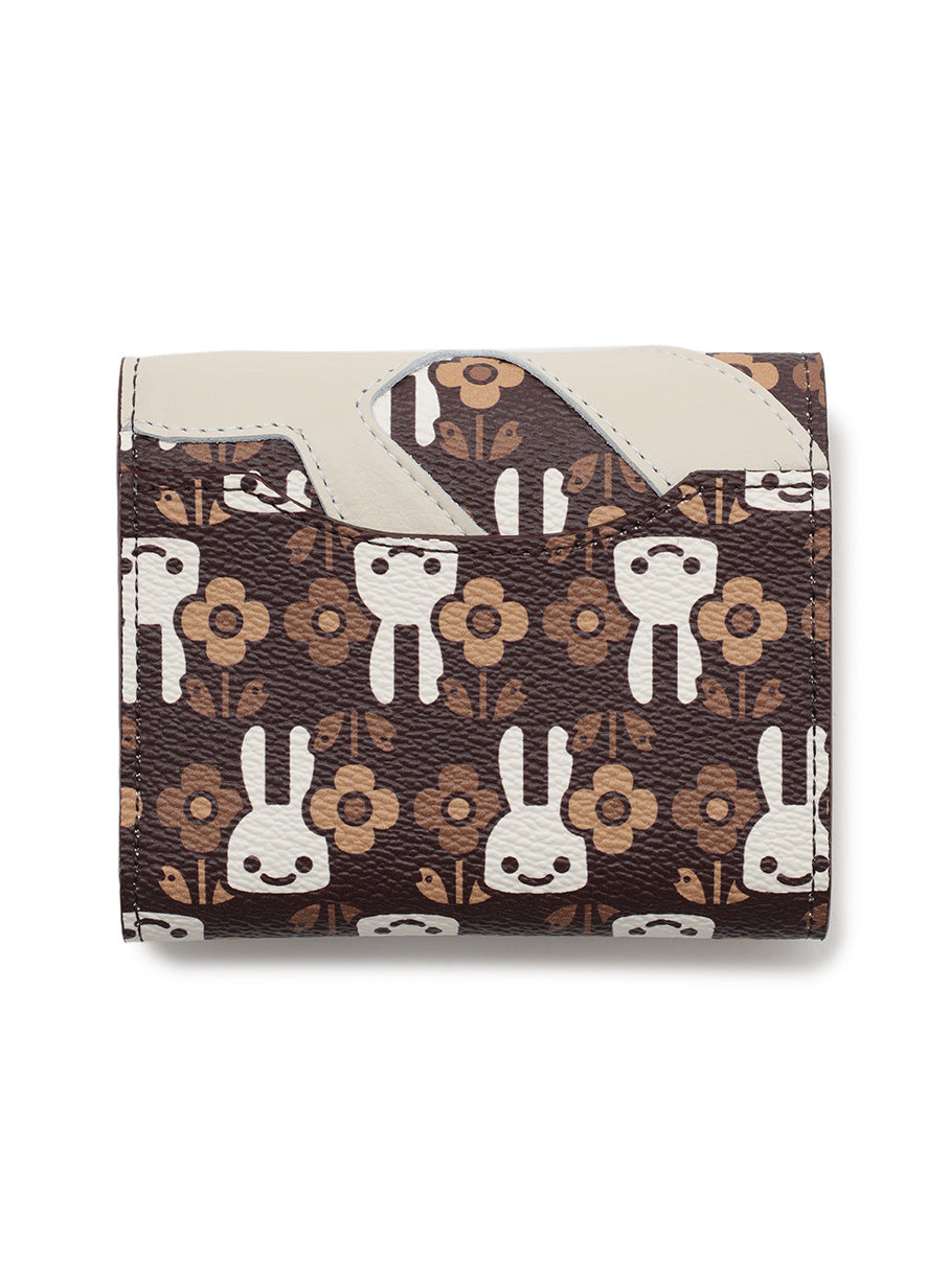 花グラムV三つ折りウォレット