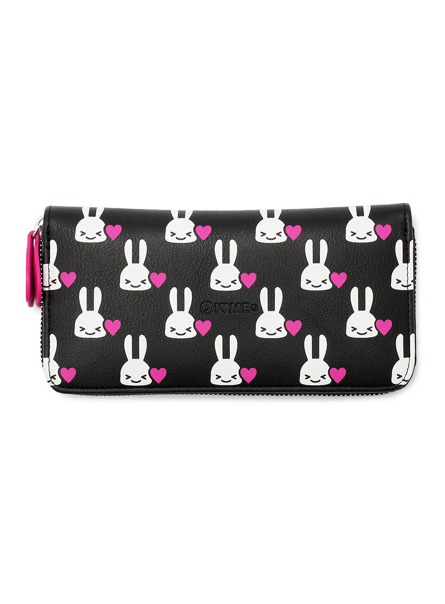 自分大好き総柄ロングウォレット