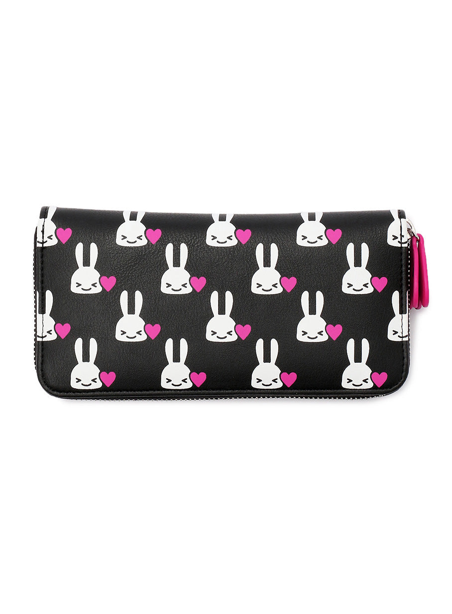 自分大好き総柄ロングウォレット