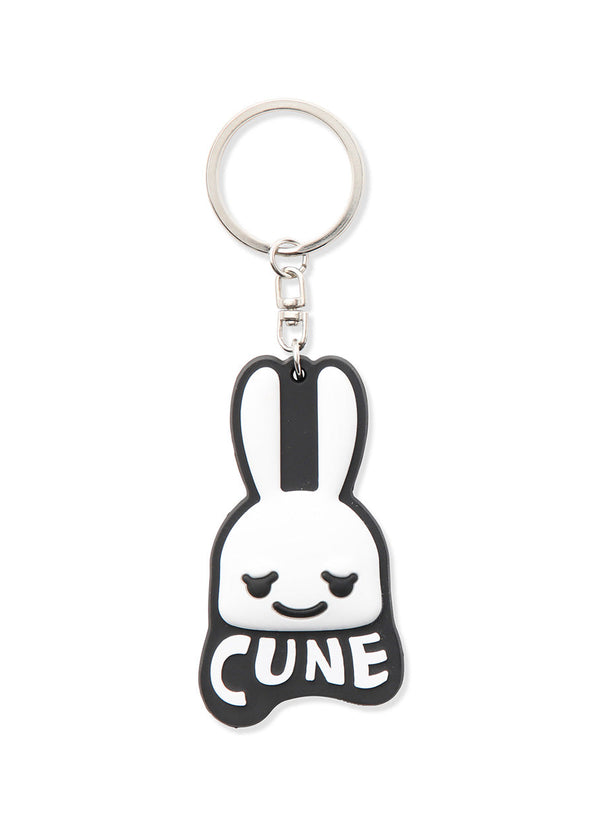 腫れぼったいキーホルダー CUNEウサギ