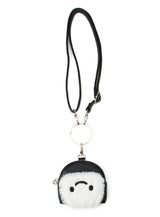 ストラップもふもふ丸ポーチ