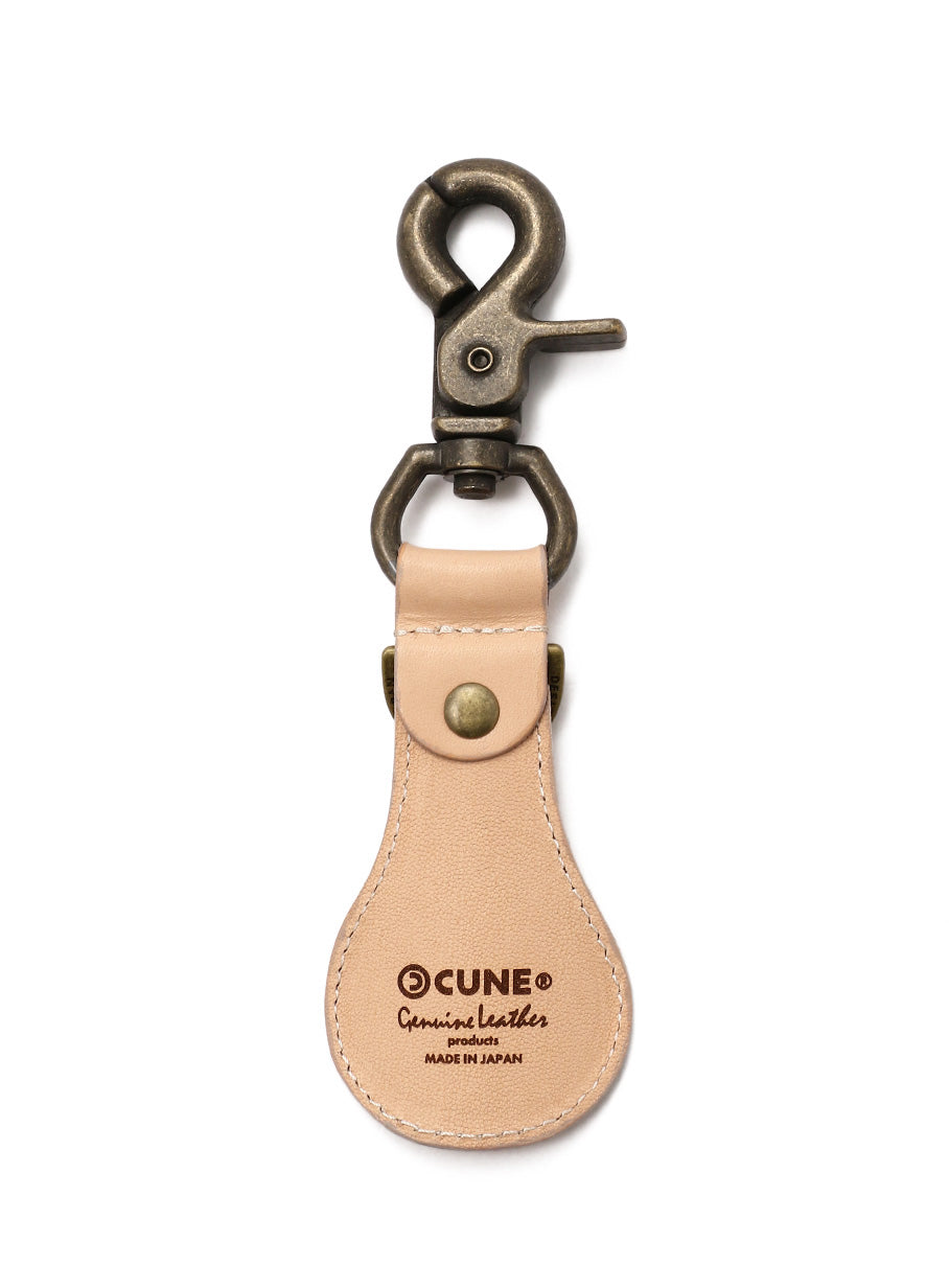 革の靴べらキーホルダー – CUNE