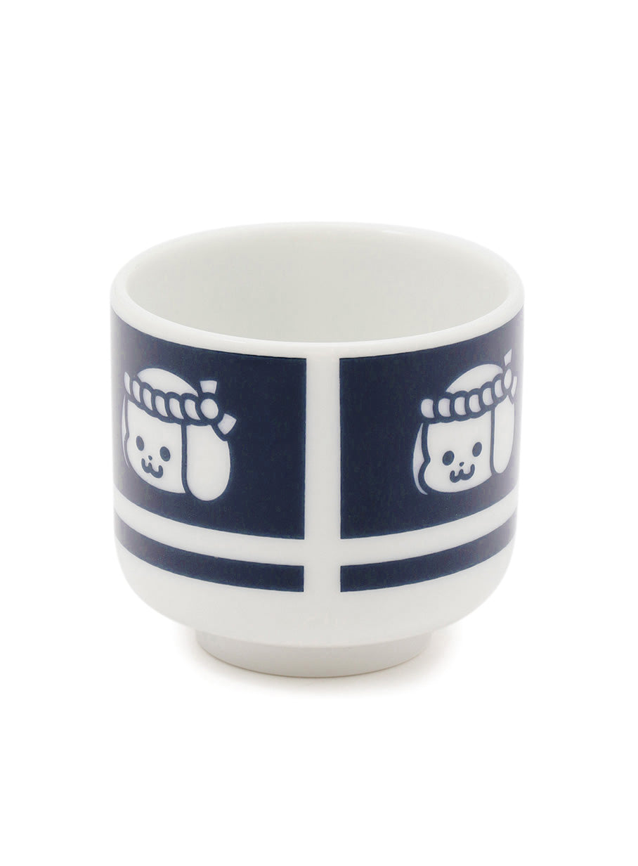 株式会社くるくるわんわん寿司のおちょこ