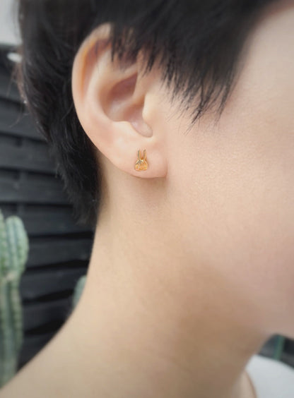 10K ウサギピアス 1P