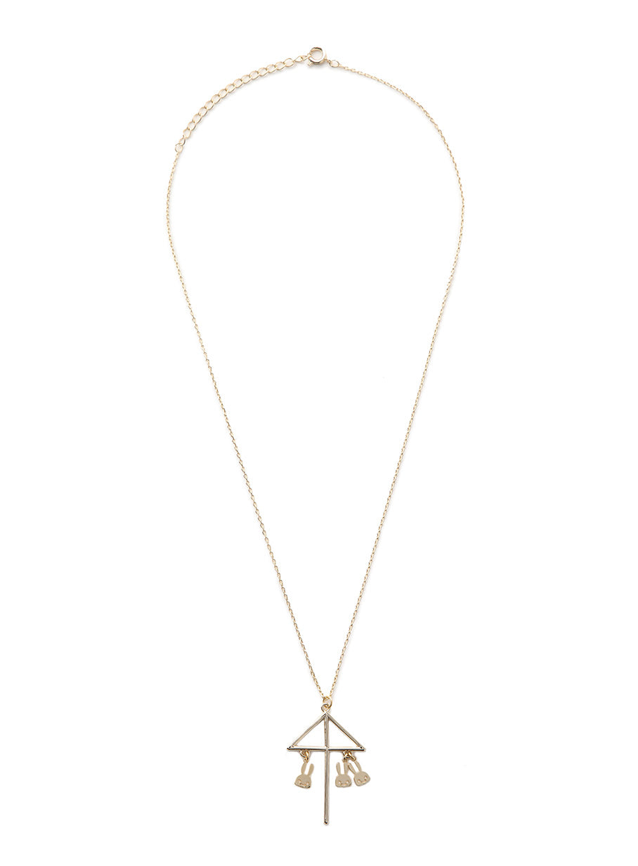 やじるしぷらぷらネックレス