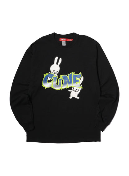 CUNE LS Tee よじのぼり