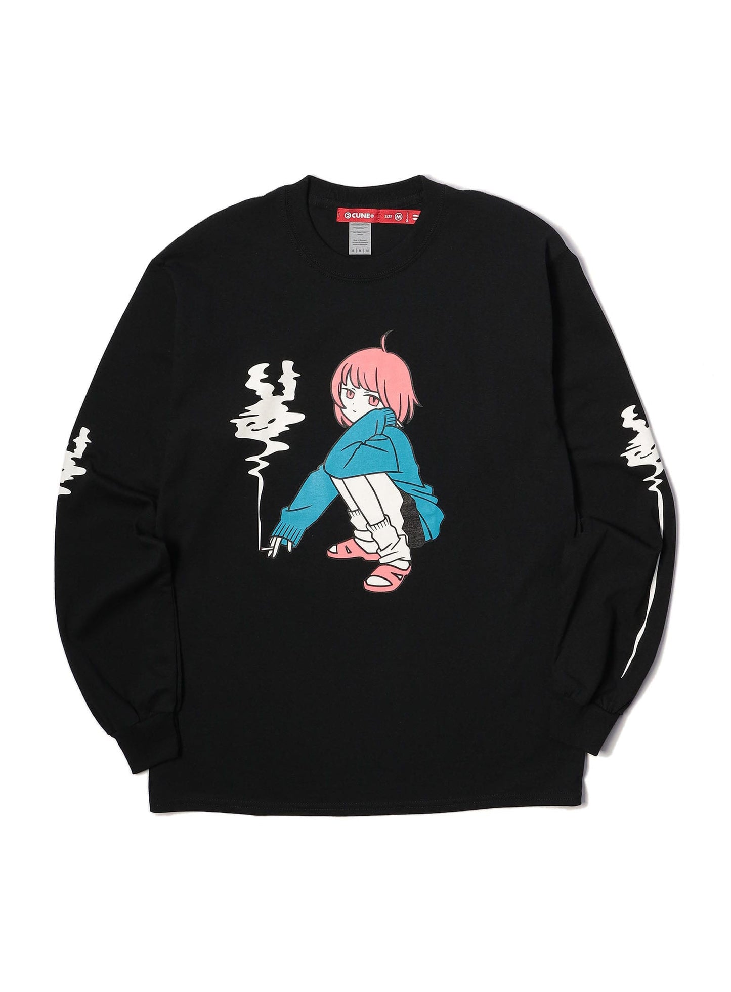 CUNE LS Tee 煙