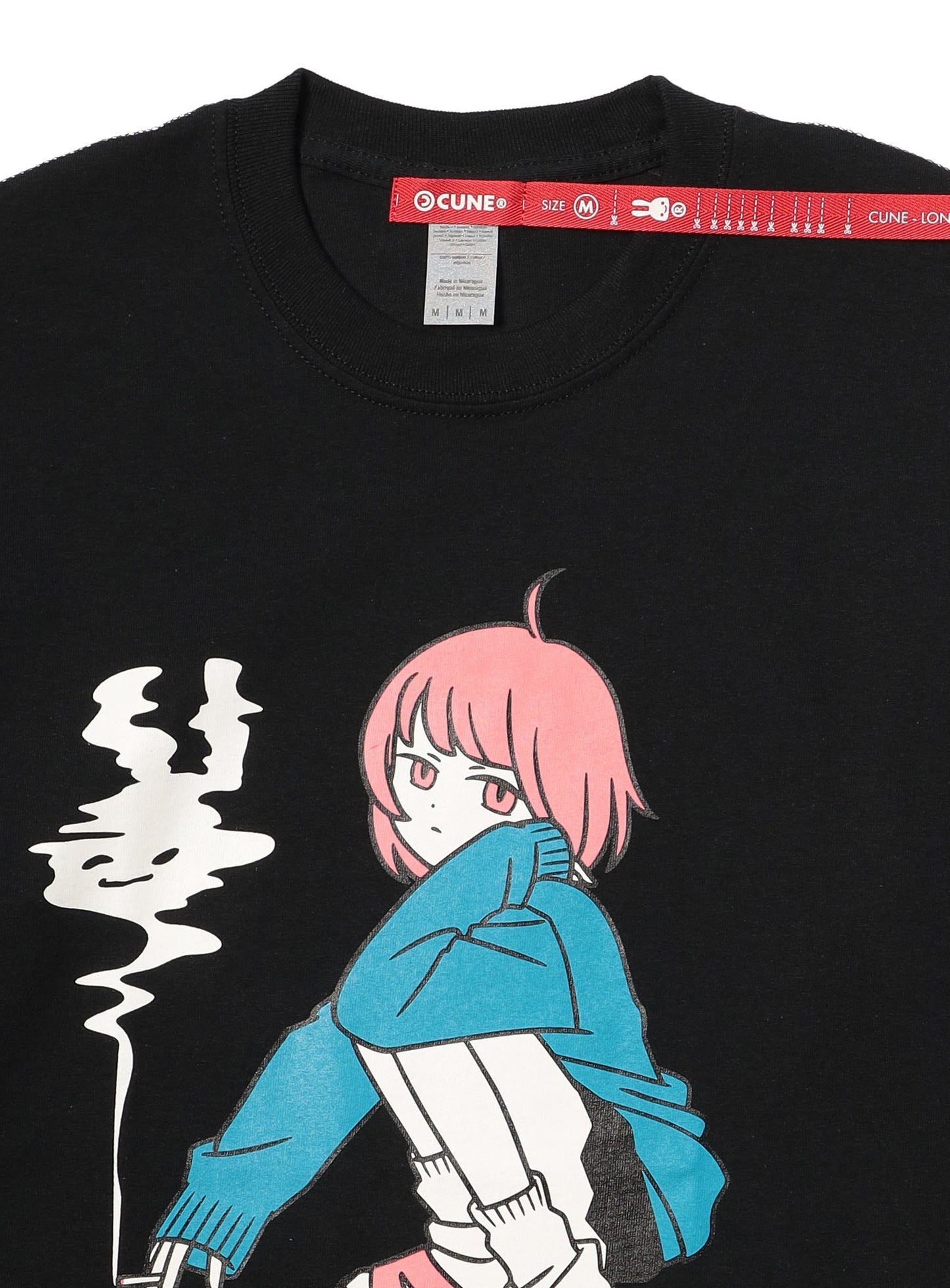 CUNE LS Tee 煙