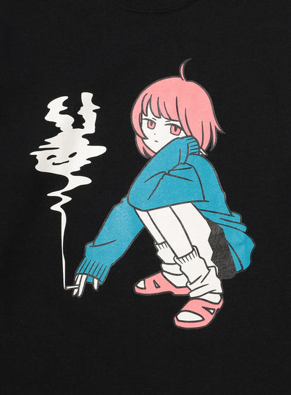 CUNE LS Tee 煙