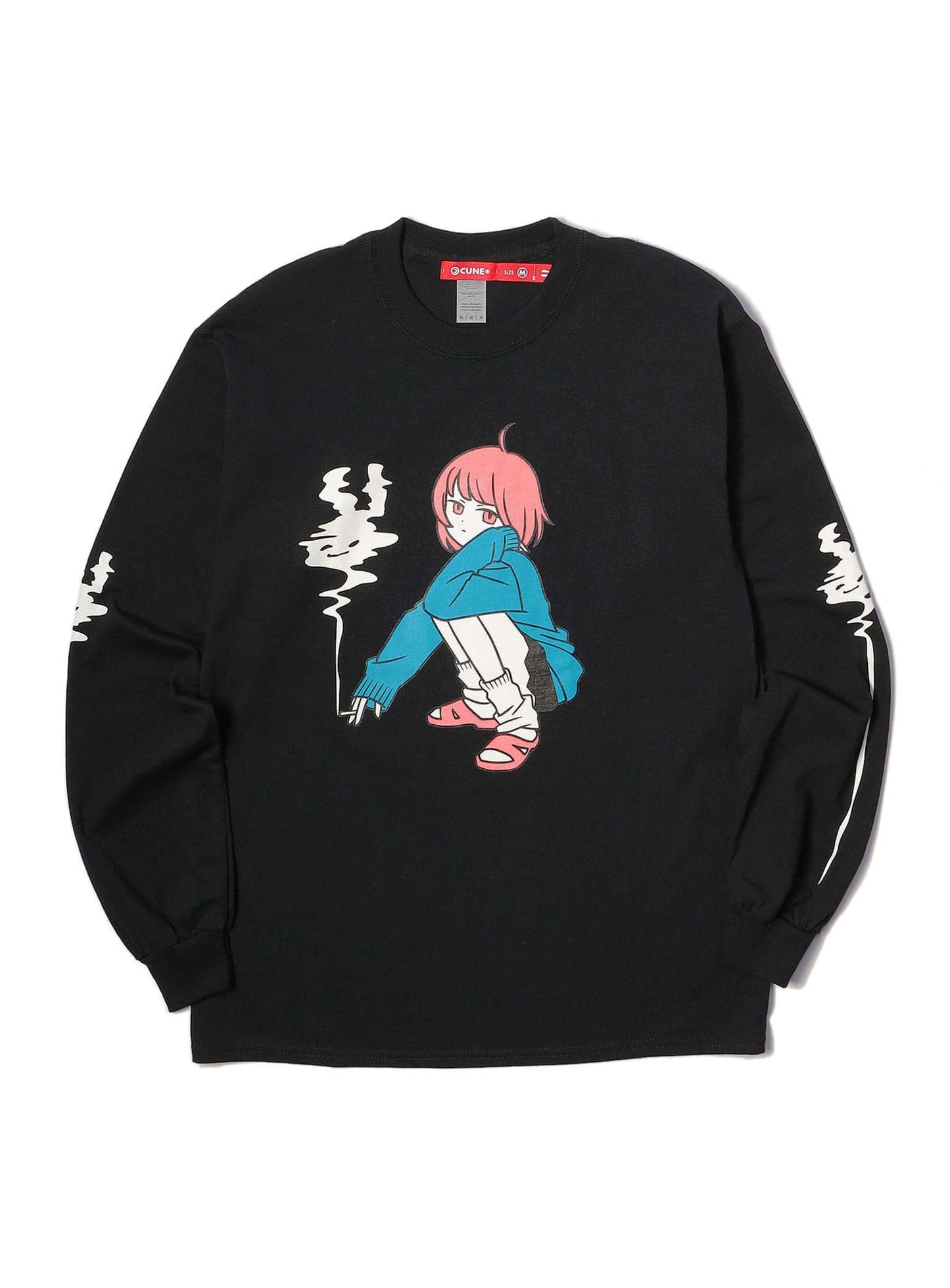 CUNE LS Tee 煙
