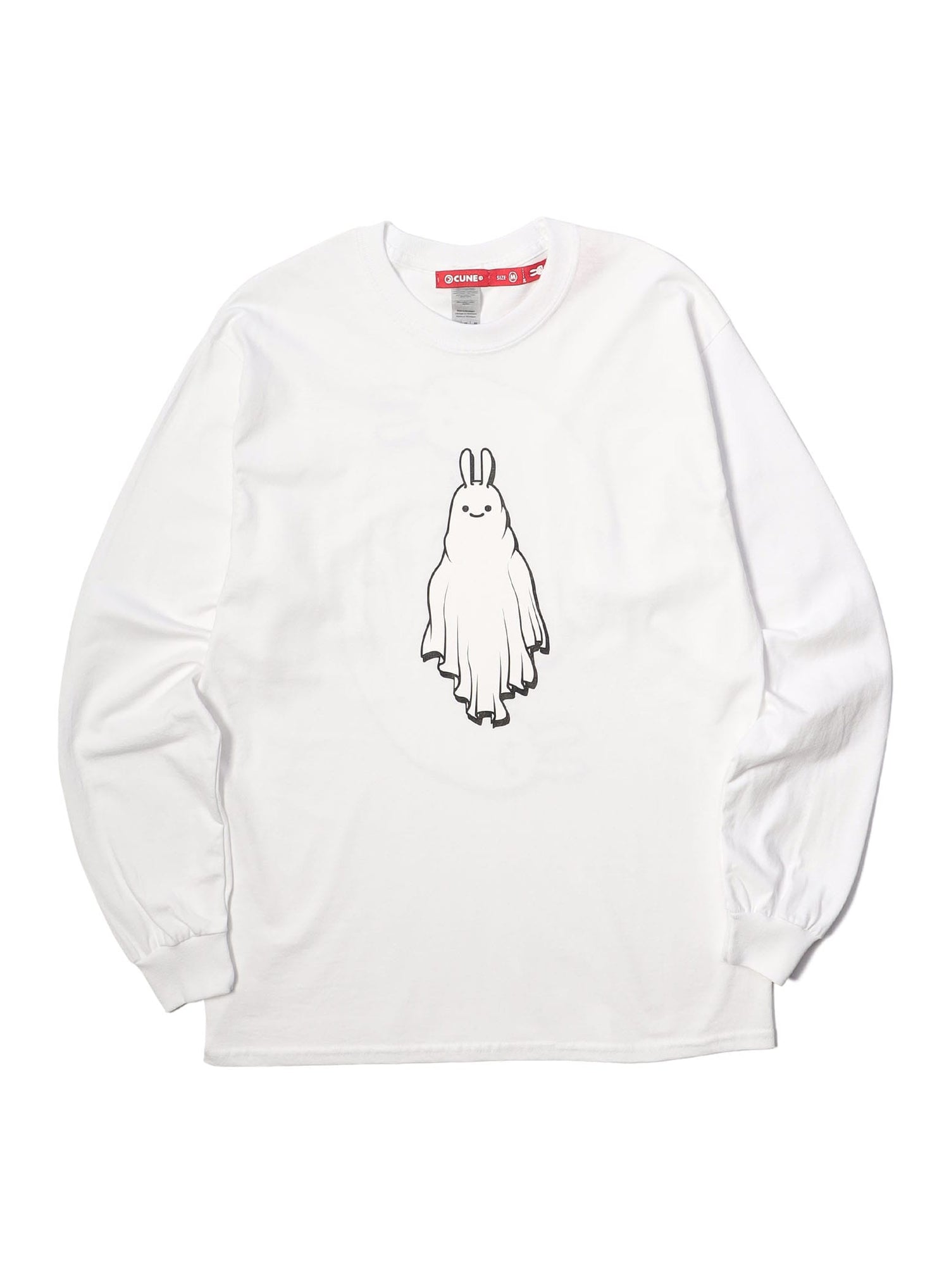 CUNE LS Tee ゴースト