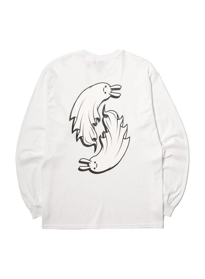 CUNE LS Tee ゴースト