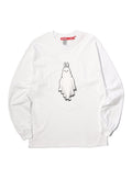 CUNE LS Tee ゴースト